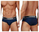 HAWAIR 41962 Cotton blend Briefs Color Dark Blue-01