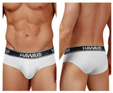 HAWAIR 41962 Cotton blend Briefs Color White-01