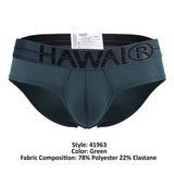 HAWAIR 41963 Microfiber Briefs Color Green