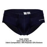 HAWAIR 42241 Microfiber Briefs Color Dark Blue-01