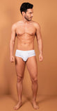 HAWAIR 42241 Microfiber Briefs Color White-01