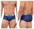 HAWAIR 42480 Printed Microfiber Briefs Color Blue