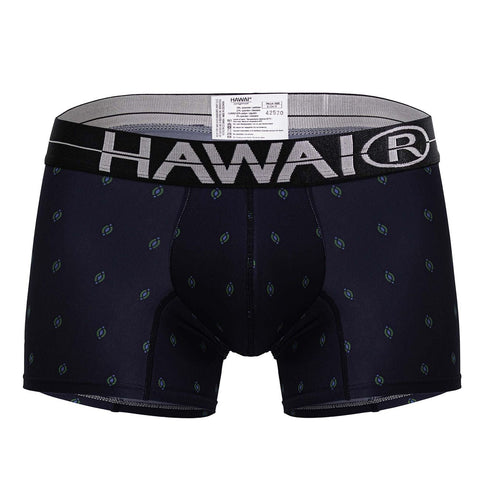 HAWAIR 42520 Printed Microfiber Trunks Color Dark Blue