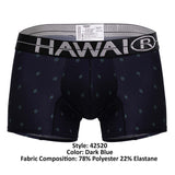 HAWAIR 42520 Printed Microfiber Trunks Color Dark Blue