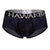HAWAIR 42530 Printed Microfiber Briefs Color Blue