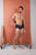 HAWAIR 42530 Printed Microfiber Briefs Color Blue