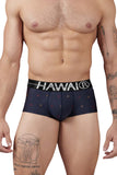 HAWAIR 42530 Printed Microfiber Briefs Color Blue