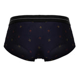 HAWAIR 42530 Printed Microfiber Briefs Color Blue