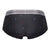 HAWAIR 42530 Printed Microfiber Briefs Color Gray