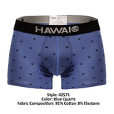 HAWAIR 42571 Cotton blend Trunks Color Blue Quartz