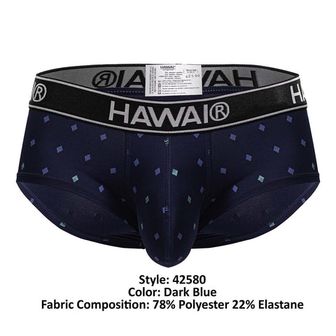 HAWAIR 42580 Microfiber Briefs Color Dark Blue