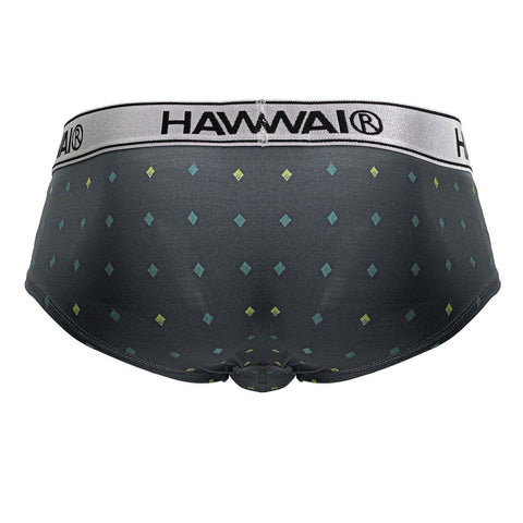 HAWAIR 42580 Microfiber Briefs Color Gray