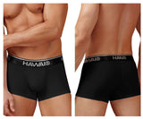 HAWAIR 4986 Cotton blend Trunks Color Black-01