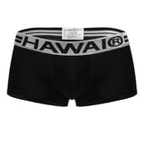 HAWAIR 4986 Cotton blend Trunks Color Black-01