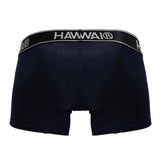 HAWAIR 4986 Cotton blend Trunks Color Dark Blue-01