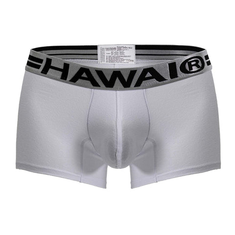 HAWAIR 4986 Cotton blend Trunks Color White-01