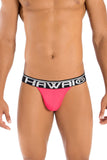 HAWAI 41946 Solid Athletic Jockstrap Color Coral