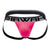 HAWAI 41946 Solid Athletic Jockstrap Color Coral