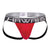 HAWAI 41946 Solid Athletic Jockstrap Color Red