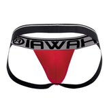 HAWAI 41946 Solid Athletic Jockstrap Color Red