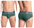 HAWAI 41963 Solid Hip Briefs Color Green