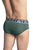 HAWAI 41963 Solid Hip Briefs Color Green