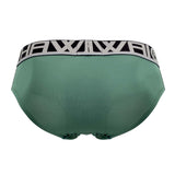 HAWAI 41963 Solid Hip Briefs Color Green