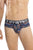 HAWAI 42050 Colorful Hip Briefs Color Blue