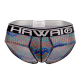 HAWAI 42050 Colorful Hip Briefs Color Blue