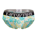 HAWAI 42050 Flowers Hip Briefs Color Turquoise