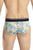 HAWAI 42050 Flowers Hip Briefs Color Turquoise