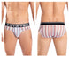 HAWAI 42050 Lines Hip Briefs Color White