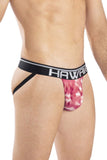 HAWAI 42052 Spots Athletic Jockstrap Color Red