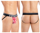 HAWAI 42052 Spots Athletic Jockstrap Color Red