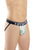 HAWAI 42052 Flowers Athletic Jockstrap Color Turquoise