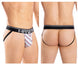 HAWAI 42052 Lines Athletic Jockstrap Color White