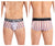 HAWAI 42053 Lines Mini Trunks Color White