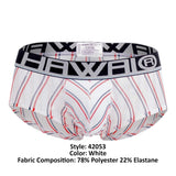 HAWAI 42053 Lines Mini Trunks Color White