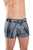 HAWAI 42121 Printed Athletic Trunks Color Black