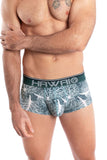 HAWAI 42134 Printed Mini Trunks Color Green