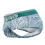 HAWAI 42134 Printed Mini Trunks Color Green