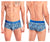 HAWAI 42135 Geometric Mini Trunks Color Royal Blue