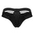 HAWAI 42154 Solid Microfiber Thongs Color Black