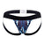 HAWAI 42167 Printed Microfiber Jockstrap Color Dark Blue