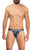 HAWAI 42167 Printed Microfiber Jockstrap Color Dark Blue