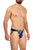 HAWAI 42167 Printed Microfiber Jockstrap Color Dark Blue