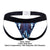 HAWAI 42167 Printed Microfiber Jockstrap Color Dark Blue