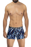 HAWAI 42172 Printed Microfiber Trunks Color Dark Blue