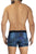 HAWAI 42173 Printed Microfiber Trunks Color Royal Blue