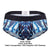 HAWAI 42182 Printed Microfiber Briefs Color Dark Blue